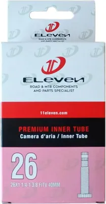 Produktbild von Eleven Presta 40 Mm Fahrradschlauch Durchsichtig 26´´ / 1.00 Durchsichtig 26´´