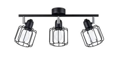 Zdjęcie produktu dla Lampa sufitowa Sollux BELUCI industrialny czarny SL.1116