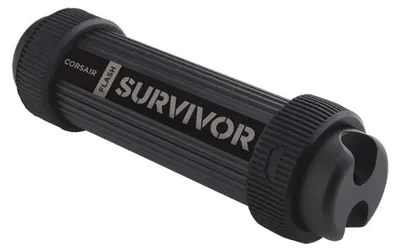 Produktbild von Flash Survivor Stealth 128 GB (schwarz, USB-A 3.2 Gen 1)