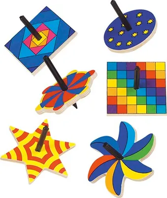 Immagine prodotto di GOKI Gollnest & Kiesel Assortimento di trottole colorate I