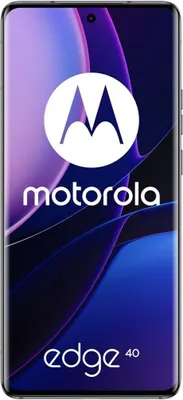 Produktbild von Motorola edge 40, 16,6 cm (6,55"), 8 GB, 256 GB, 50 MP, Android 13, Schwarz