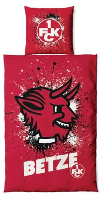 Produktbild von FCK BettwäscheTeufelskopf/Betze rot