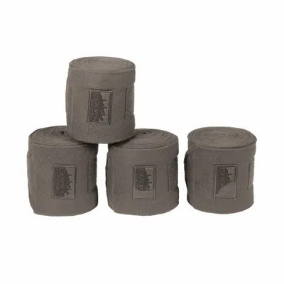 Produktbild von Eskadron Fleecebandagen 4er Set, Bandagen Größe - Warmblut Farbe - steelgrey