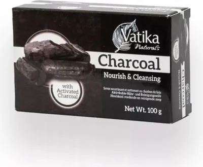 Produktbild von Dabur Aktivkohleseife - Tiefenreinigung und Entgiftung der Haut (115g)