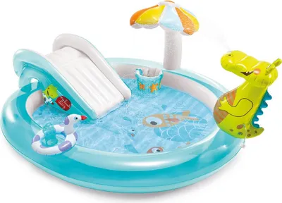 Produktbild von Poolrutsche Wasserspielplatz Planschbecken INTEX 57165