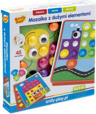 Produktbild von Knopfmosaik-Puzzle 12 Bilder groß