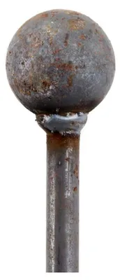 Produktbild von Freistehender Rankstab aus Metall, Höhe 120 cm, Pflanzstütze, Staudenhalter