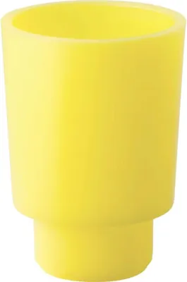 Produktbild von Geberit PE Schutzstopfen gelb d 45 zu Siphonanschlusswinkel 362796, 1 Stk.