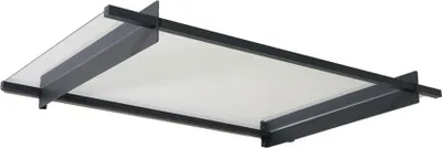 Produktbild von Palram - Canopia Vordach Nancy 1500 Anthrazit 94x151x14 cm