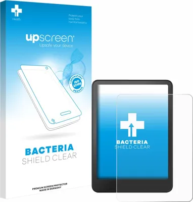Produktbild von upscreen Schutzfolie für Amazon Kindle Colorsoft Displayschutz Displayschutzfolie Folie Klar antibakteriell