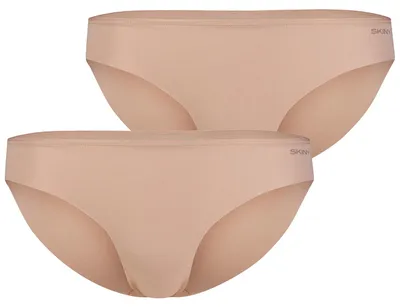 Produktbild von Skiny Damen Rioslip Advantage Modal Invisible 2-Pack beige - Größe 36