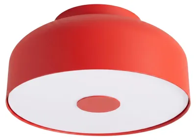 Produktbild von Plafond OMIQ rot 4xE27 15W Stahl/PVC 15x30x30cm Sollux Lighting