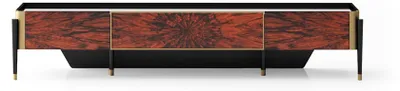 Immagine prodotto di Mobile TV marrone Mobile TV in legno di design Mobile TV basso Tavolino TV