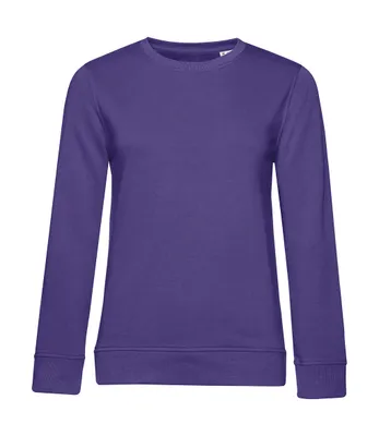 Produktbild von B&C Damen Pullover Rundhals Pulli Sweater Sweatshirt Langarmshirt, Größe:2XL, Farbe:Radiant Purple