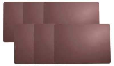Produktbild von ASA Tischset Lederoptik plum 46x33cm Set6