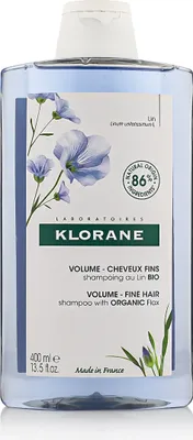 Obrázek produktu pro Klorane Volume - Fine Hair Shampoo posilující šampon pro jemné vlasy bez objemu 400 ml