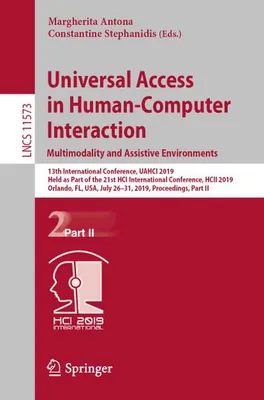 Obrázek produktu pro Universal Access in Human-Computer Interaction. Multimodality and Assistive Environments