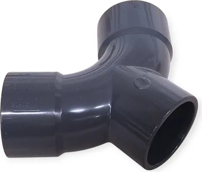 Produktbild von PVC Y-Stück / Y-Bogen mit 3 x Klebemuffe - 63 mm
