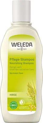 Zdjęcie produktu dla Weleda Millet Nourishing, 190 ml, Szampon, Użytkownicy nieprofesjonalni, Unisex, Włosy normalne, Ochrona, Świecący