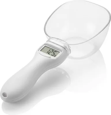 Image de Balance à cuillère numérique Arendo, balance de cuisine de précision, 5–800 g, résolution 1 g, écran LCD, unités g oz gn ct, cuillère amovible, arrêt automatique 60 s