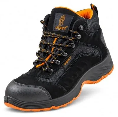 Zdjęcie produktu dla Buty robocze ochronne czarno pomarańczowe dla mężczyzny rozmiar 44