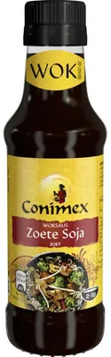 Produktbild von Conimex Woksaus Zoete Soja 175 ml – Aromatische süße Sojasauce für Wokgerichte