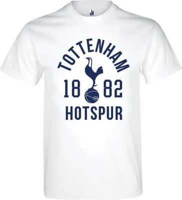 Obrázek produktu pro Tottenham Hotspur FC - Tričko "Established 1882" pro muže/dámy Uni BS4664 (S) (Bílá)