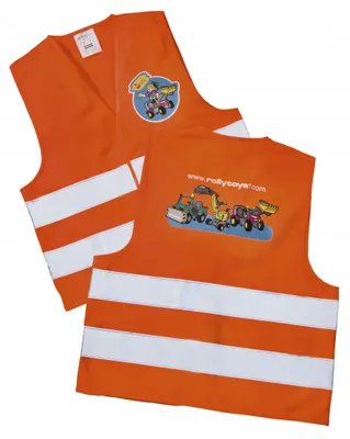 Produktbild von Rolly Toys Kinder Warnweste mit Reflektoren für Sicherheit