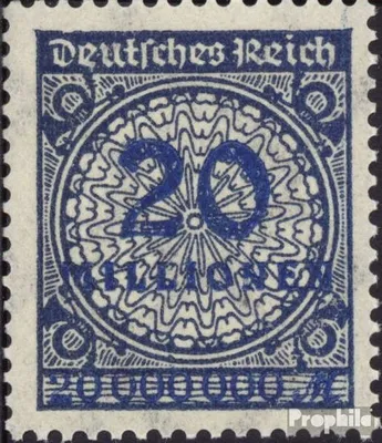 Produktbild von Briefmarken Deutsches Reich 1923 Mi 319A b postfrisch Hochinflation