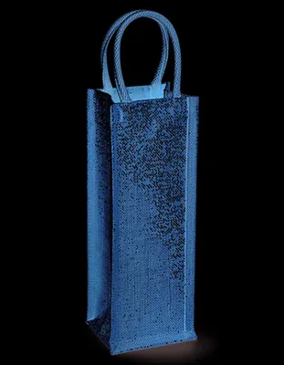 Zdjęcie produktu dla Jutowa torba na butelkę Westford Mill Shimmer
