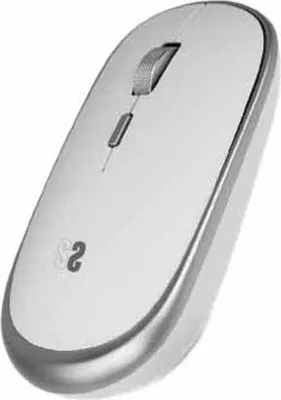 Produktbild von SUBBLIM SUBMO-RFM0001, Beidhändig, Optisch, RF Wireless, 1600 DPI, Silber, Weiß