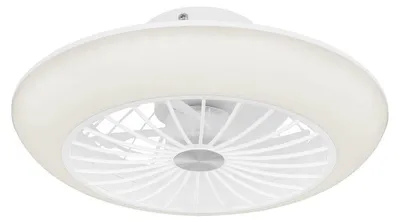 Produktbild von LED Deckenventilator, 3 Stufen, weiß, D 30 cm