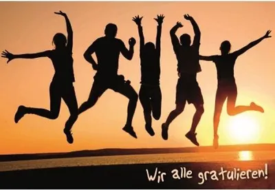 Produktbild von Gänseblümchen - Postkarte im Format 10,5 x 14,8 cm - Wir alle