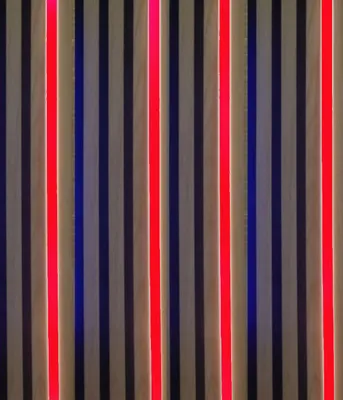 Produktbild von 3788 LED Leuchte Kunststoff Schiene-schwarz 4x50cm Netzteil ROT