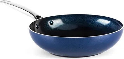 Immagine prodotto di Wok a induzione blu da 28 cm