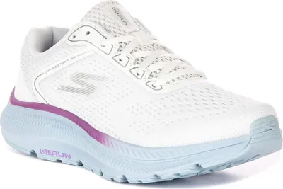 Produktbild von Skechers Go Run Consistent in Weiß Blau für Damen – 4 UK - 37 EU - 7 US / White Blue