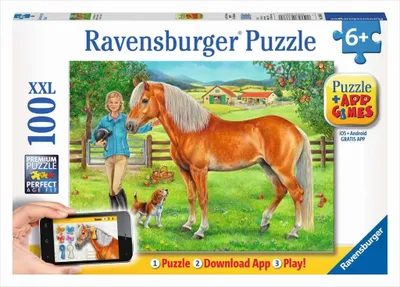 Image de Ravensburger Puzzle - Mon cheval préféré, 100 pièces