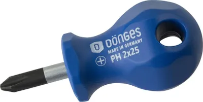 Obrázek produktu pro Křížový šroubovák na karburátory Dönges, PH 1, 25 mm , DIN 5265, ISO 2380