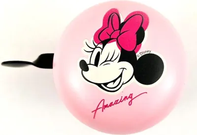 Produktbild von Disney 2-Klang Fahrradklingel "MINNIE AMAZING", Ø 60mm, Retro Bell