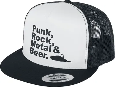 Produktbild von Atticus Cap Uni Prmb Trucker Hat schwarz/weiß Standard