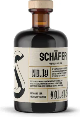 Produktbild von Mein Gin - Schäfers Premium Dry Gin No19 - Der Schäfer Gin 0,5L (41% Vol)