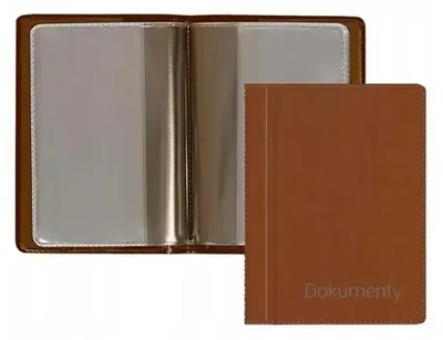 Produktbild von Mini-Dokumentenordner, Standardgröße, braun - Biurfol