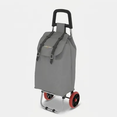 Zdjęcie produktu dla COLOMBO SMART Torba na zakupy 40 l szara z kółkami pojemność 25 kg