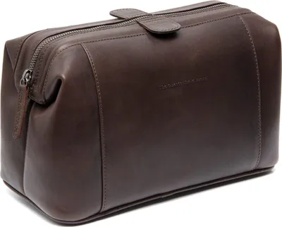 Produktbild von The Chesterfield Brand Leder Kulturbeutel Biassa Washbag Brown dunkelbraun