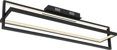Produktbild von Globo Lighting Deckenleuchte Metall schwarz matt, LED