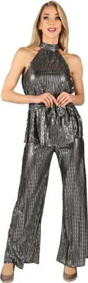 Produktbild von Disco Diva Dress silber Größe: XL