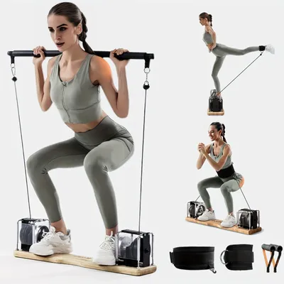 Produktbild von Multifunktionales Krafttrainingsgerät für den Heimgebrauch – Fitnessgerät mit Widerstandsbändern
