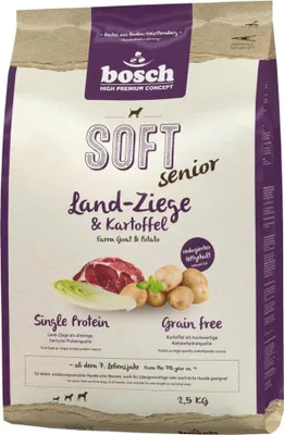 Immagine prodotto di Bosch Dog HPC Soft Senior Capra e Patate 2,5 kg