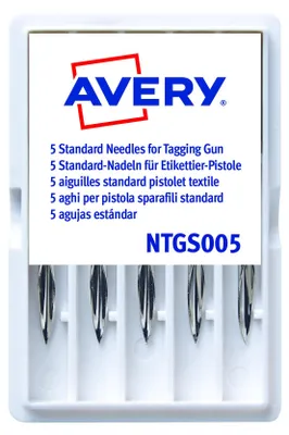 Productafbeelding van Avery NTGS005, Reservenaald, Grijs, 5 stuks