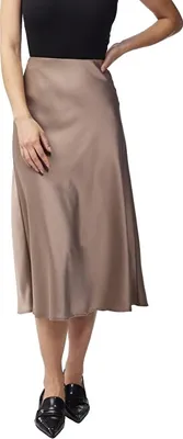 Produktbild von Yas Pella Midirock Beige S Damen Beige S